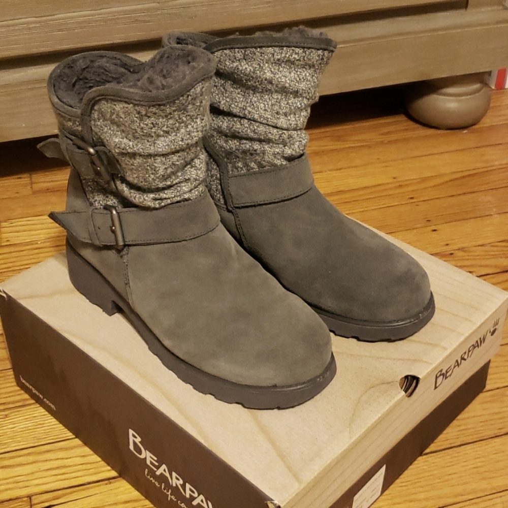 Bearpaw Seude Slouch Winter Boot